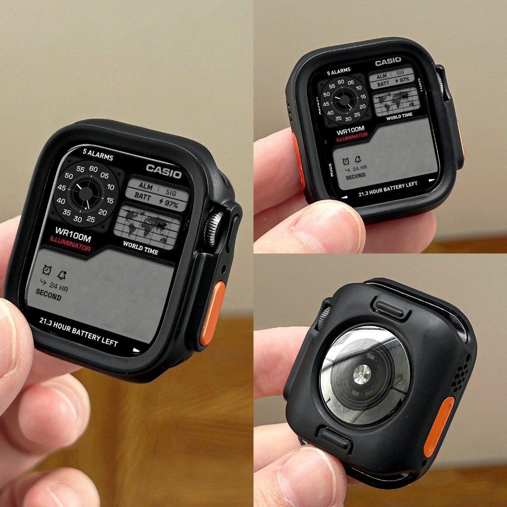 Ốp điện thoại mềm chống mài mòn siêu nửa gói dành cho nam Thích hợp cho Apple Watch S11 SE3 S10 S9 S8 SE S7 S6 46mm 42mm 40mm 44mm 41mm 45mm