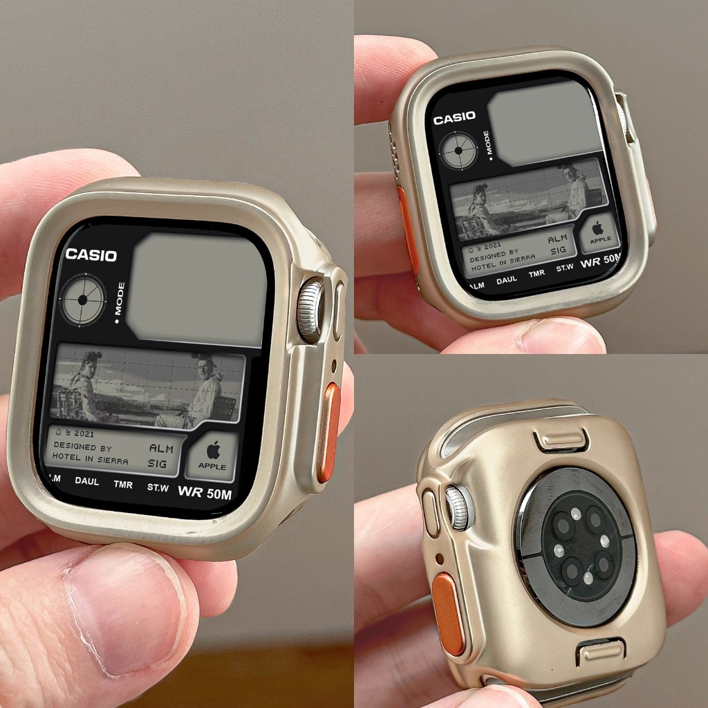Ốp điện thoại mềm chống mài mòn siêu nửa gói dành cho nam Thích hợp cho Apple Watch S11 SE3 S10 S9 S8 SE S7 S6 46mm 42mm 40mm 44mm 41mm 45mm