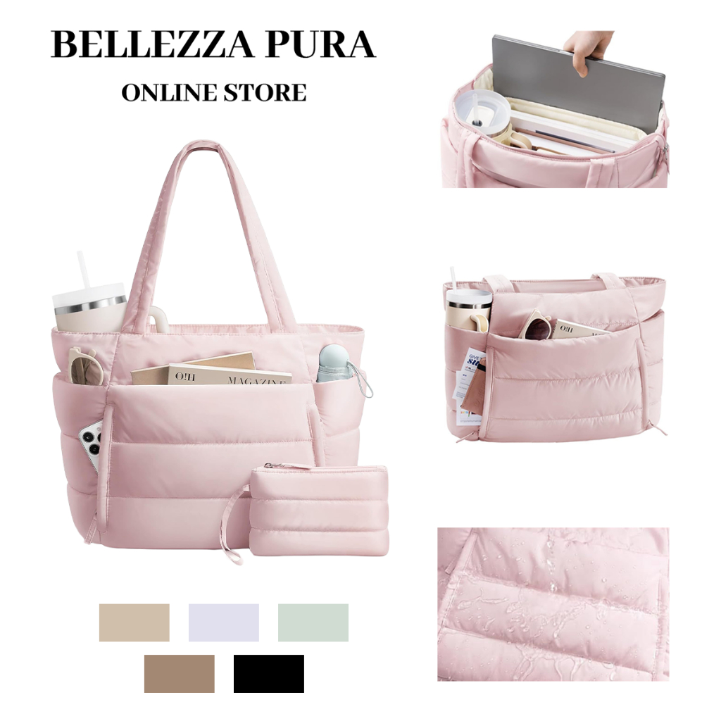 Bellezza Pura Dung Tích Lớn Thể Thao Ngoài Trời Đa Năng Túi Tote Du Lịch Và Kinh Doanh Túi Bảo Quản Di Động