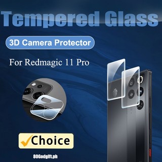 Kính cường lực 3D bảo vệ ống kính cho ZTE Nubia Red Magic 11 Pro/10/10s/9/9s/8/8s Air Pro Plus 8K, bảo vệ toàn diện