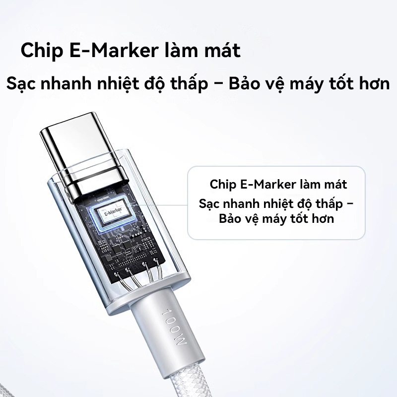 Anker Bộ sạc siêu nhanh - Cổng Type-C, dài 1m/1.8m, hỗ trợ sạc nhanh PD, Cho iPhone 15/16/17 và thiết bị Android/Samsung