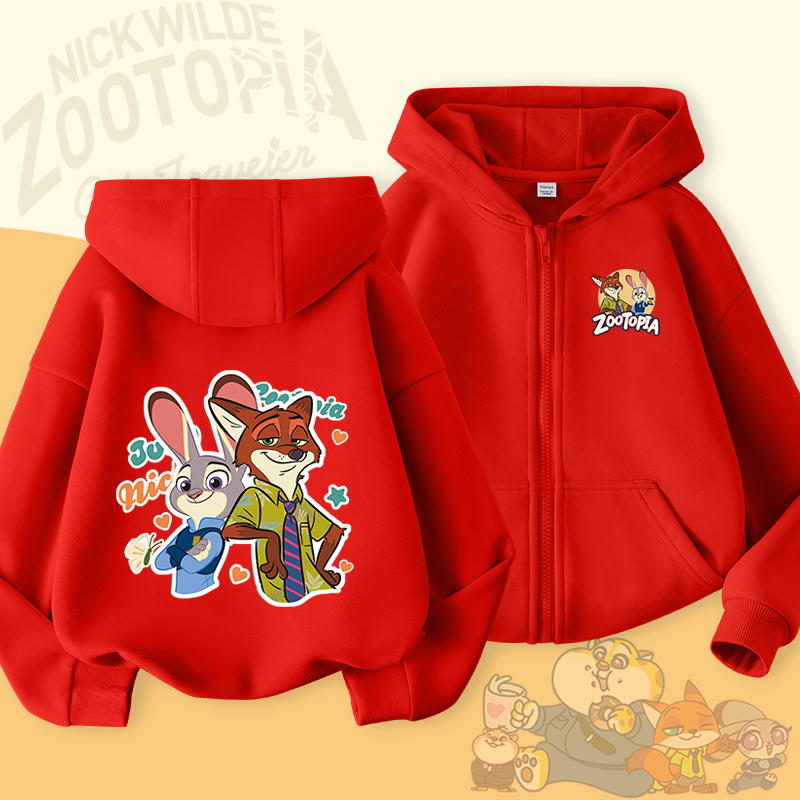 W.G.Q Áo Hoodie bé trai / bé gái, mùa xuân thu mỏng giản dị thoải mái, với in hình thành phố động vật điên rồ