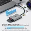 Acer Đầu đọc thẻ SD USB C, Khe cắm kép Type C sang đầu đọc thẻ nhớ, Bộ chuyển đổi máy ảnh thẻ Micro SD bằng nhôm cho MicroSD, iPhone16 / 15 tương thích, MacBook, iPad Pro, Android, Laptop