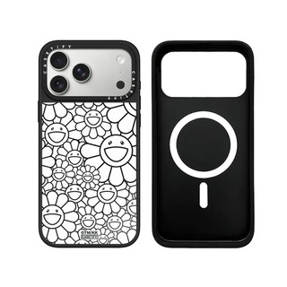 Từ Tính Không Dây Cho iPhone 17 16 15 14 13 Pro Max Plus Rainbow Mulit-Hoa Đen Cạnh Cứng Ốp điện thoại Ốp điện thoại Khắc Logo