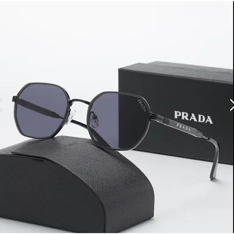 Kính râm Polygon gọng nhỏ unisex, phù hợp cho du lịch và lái xe ngoài trời