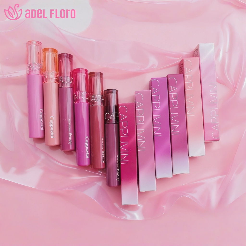 Adel Glass Lip Lacquer - Độ bóng ống nước cao, không dính & dưỡng ẩm, hiệu ứng môi thủy tinh Viral