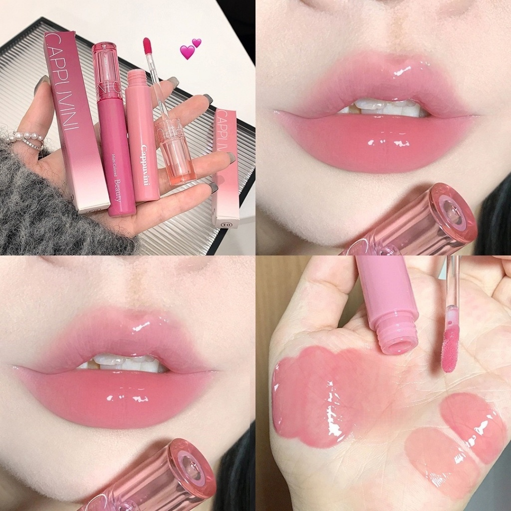 Adel Glass Lip Lacquer - Độ bóng ống nước cao, không dính & dưỡng ẩm, hiệu ứng môi thủy tinh Viral