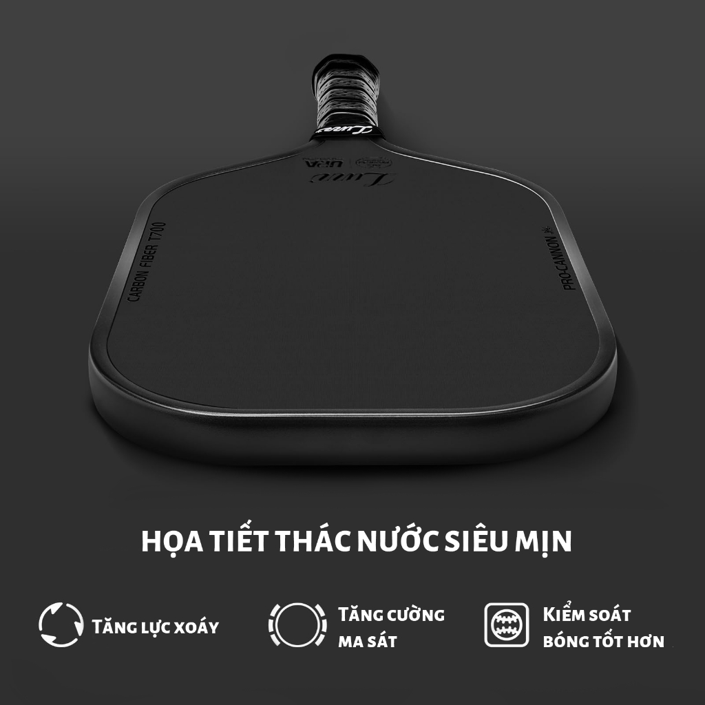 Vợt Pickleball LUZZ  Cannon Paddle T700 Bề Mặt Ma Sát Carbon  Đúc Nhiệt | BigBuy360 - bigbuy360.vn