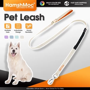 HamshMoc Pet Lead Thiết kế phản quang Bungee Webbing Khóa an toàn để sử dụng hàng ngày