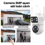 MHXCEES Camera 4G không dây 6MP 2 ống kính [Tặng data 4G] Camera chống nước ngoài trời Tuya — ảnh 5