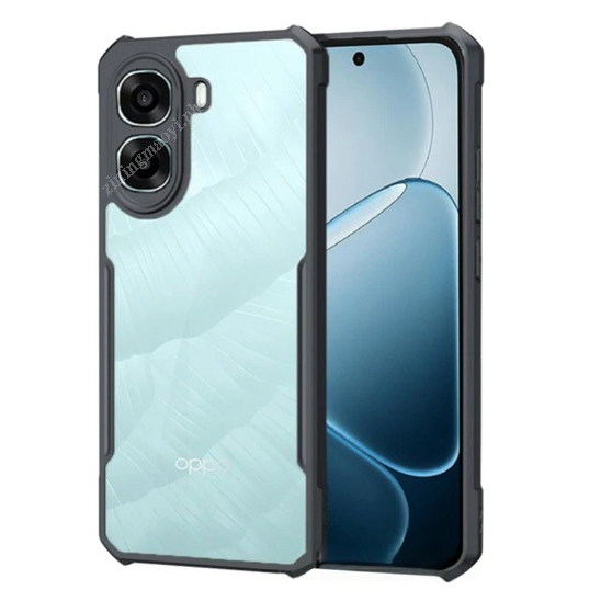 Ốp điện thoại lưỡi chống sốc 4in1 OPPO A6X cho OPPO A6Pro A5X A5 A5i A3X Kính cường lực + Ống kính máy ảnh + Phim mặt sau, Bảo hiểm toàn diện tối ưu