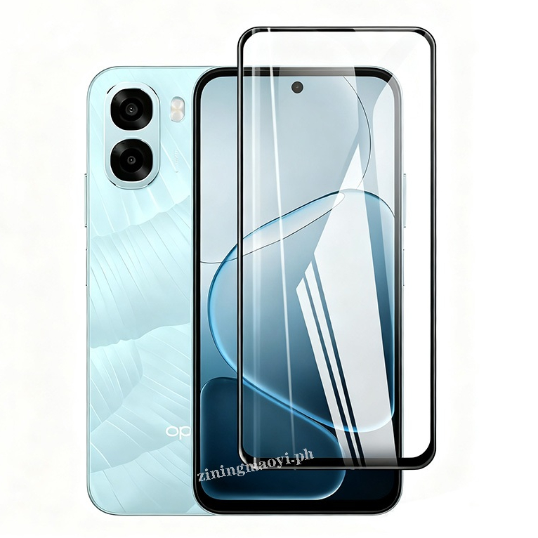 Ốp điện thoại lưỡi chống sốc 4in1 OPPO A6X cho OPPO A6Pro A5X A5 A5i A3X Kính cường lực + Ống kính máy ảnh + Phim mặt sau, Bảo hiểm toàn diện tối ưu