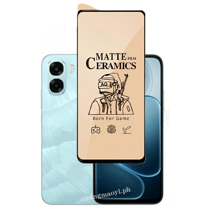Ốp điện thoại di động chống rơi 4in1 OPPO A6X cho OPPO A5Pro A5i A3X A60pro Phim gốm bảo vệ màn hình và phim mặt sau phim ống kính