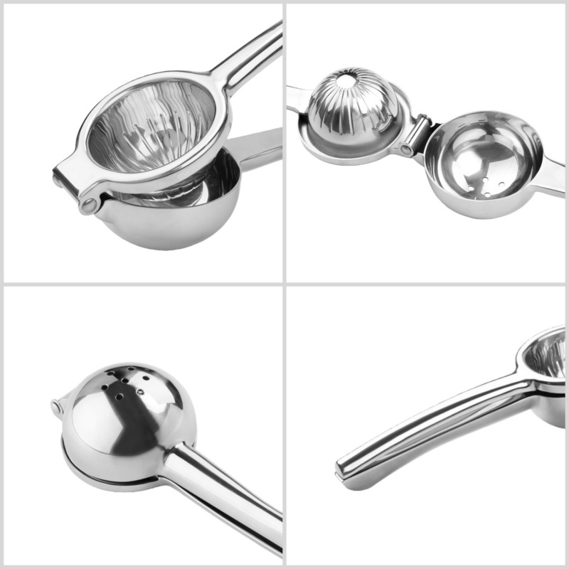 Máy Ép Trái Cây Tay 304 Inox | Dụng Cụ Vắt Chanh, Cam, Chanh Dây Thủ Công | Manual 304 Stainless Steel Lemon Squeezer – Citrus & Lime Hand Juicer