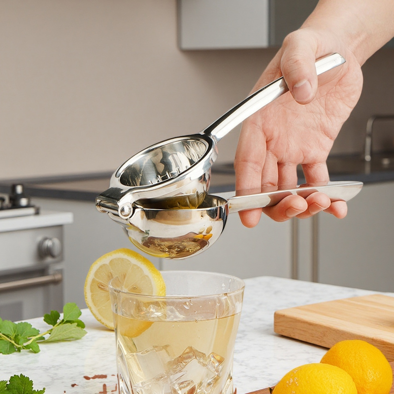 Máy Ép Trái Cây Tay 304 Inox | Dụng Cụ Vắt Chanh, Cam, Chanh Dây Thủ Công | Manual 304 Stainless Steel Lemon Squeezer – Citrus & Lime Hand Juicer