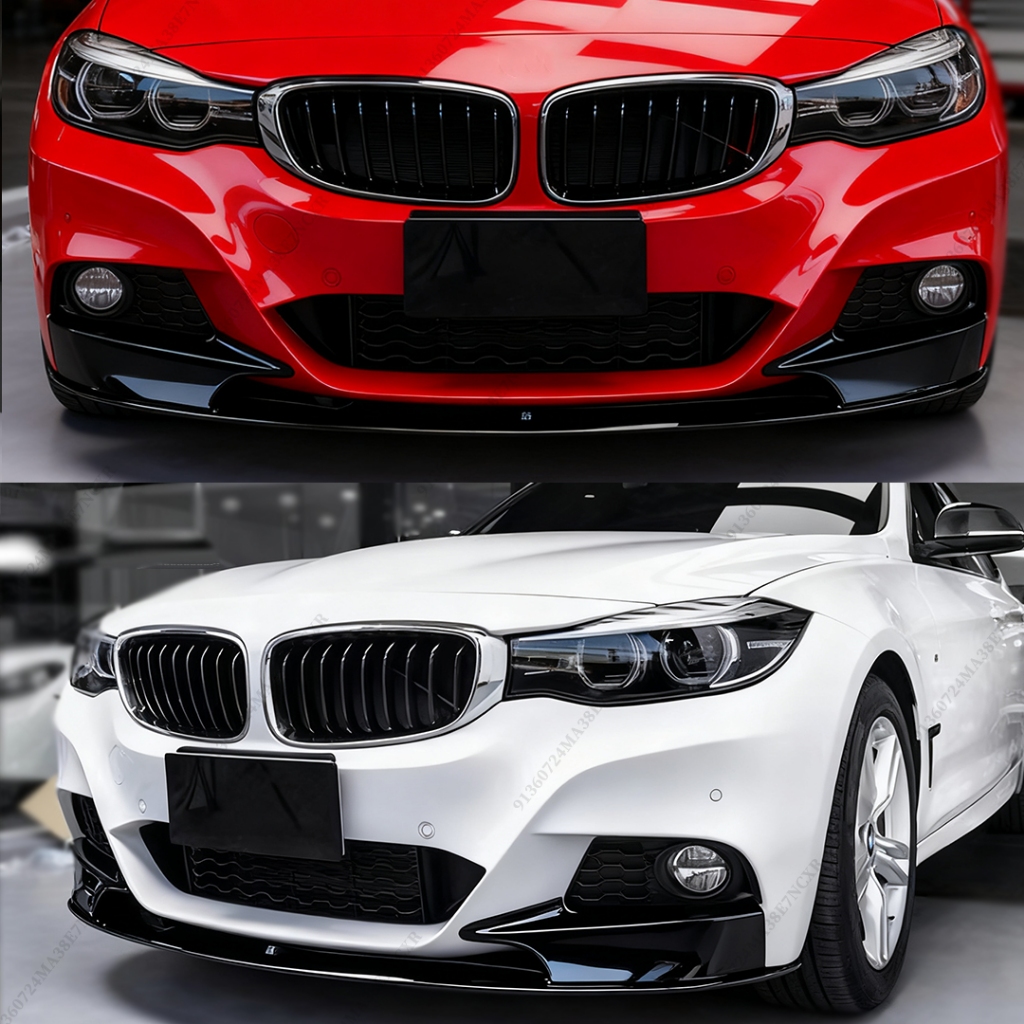 Bảo Vệ Trước Ốp Lưng Môi Chin Splitter Cho Xe BMW 3 Series GT F34 2013 2014 2015 2016 2017 2018 2019 2020 M Phiên Bản Thể Thao Air Dam Điều Chỉnh Phụ Kiện