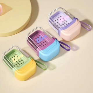 Khay đựng xà phòng nhựa phẳng cho phòng tắm gia đình, ký túc xá, khách sạn