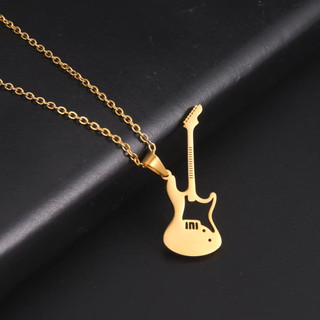 Dây chuyền mặt guitar Skyrim, phù hợp làm quà tặng sinh nhật cho cả nam và nữ