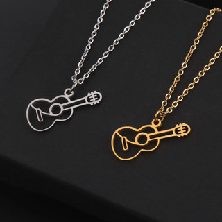 Dây chuyền mặt guitar Skyrim, phù hợp làm quà tặng sinh nhật cho cả nam và nữ