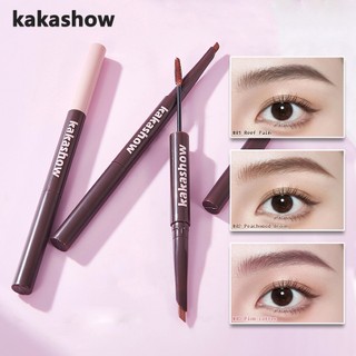 KAKASHOW Bút chì & Tint lông mày 2 trong 1 - Chống thấm mồ hôi Màu lâu trôi Không nhòe Lông mày tự nhiên C582