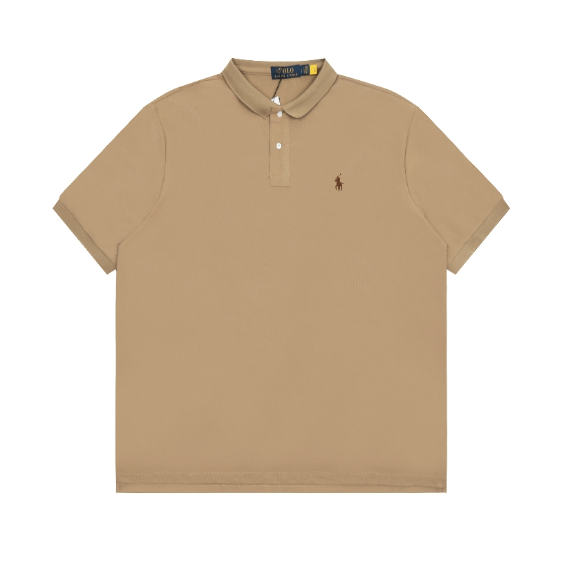 Cổ Điển Áo Polo Tay Ngắn Thêu, Phù Hợp Unisex