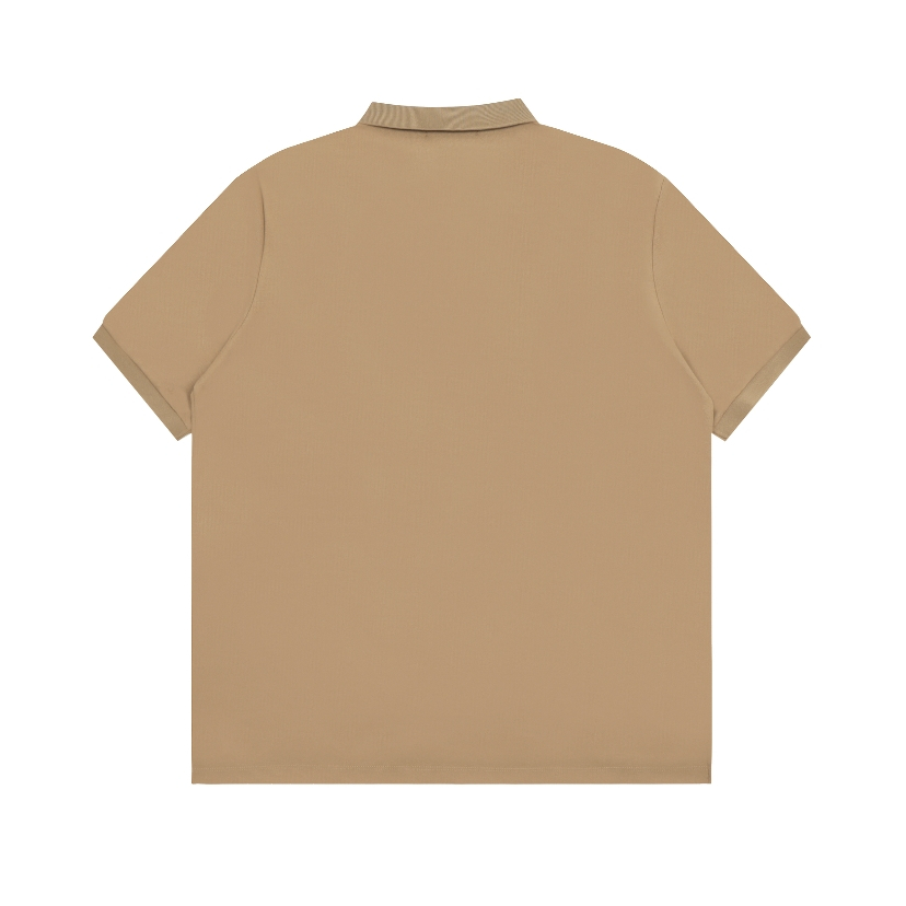 Cổ Điển Áo Polo Tay Ngắn Thêu, Phù Hợp Unisex