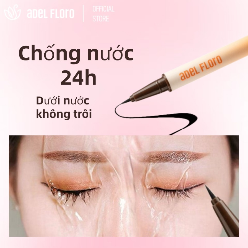 🌈 [Adel Floro] Bút kẻ mắt Gradient | Chống nhòe, chính xác và lâu trôi với vỏ chuyển màu cao cấp