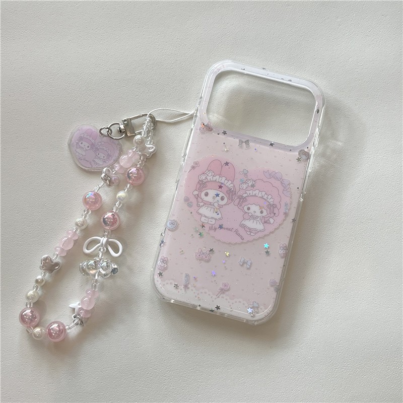 Ốp điện thoại xử lý iphone 17 pro max 16 pro max Love Lamb Melody