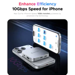 Trạm nối từ tính ORICO 6 trong 1 USB C Hub M.2 NVMe Vỏ SSD 2230 10Gbps Hub với Ethernet 4K sang HDMI VGA PD Power USB 3.0 (MG5) — ảnh 7