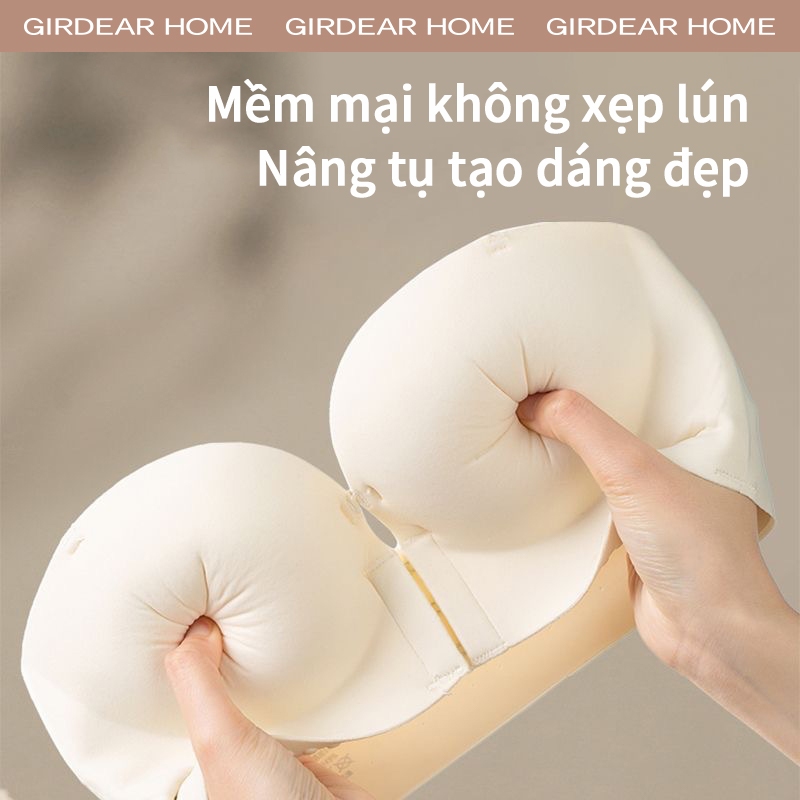 Girdear Home áo ngực không dây áo không dây Áo Nâng Ngực Vô Hình cho Váy Dự Tiệc Cô Dâu,Thoáng Khí, Chống Trơn Trượt,GH62
