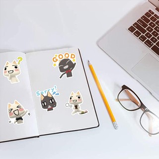 Bộ 50 Hoạt Hình Nhật Bản Toro Mèo Miếng Dán DIY Mũ Bảo Hiểm Ván Trượt Laptop Graffiti Miếng Dán Đồ Chơi Trẻ Em