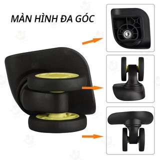 Bánh xe thay thế cho vali American Tourister 85A, bánh xe sửa chữa vali, linh kiện bánh xe đa năng.