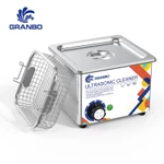 [Sẵn Sàng] Máy Làm Sạch Siêu Âm Granbo 0.8L / 2L Rung Tần Số Cao 40kHz Vệ Sinh Siêu Âm Cho Đồng Hồ, Ngọc, Kính, Các Bộ Phận Nhỏ Nhanh — ảnh 1