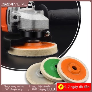 SEAMETAL 3 Bánh Xe Đánh Bóng Miếng Đánh Bóng Đĩa Mài Góc Máy Mài Bánh Xe Đánh Bóng Đĩa Đánh Bóng Bánh Xe
