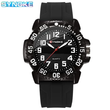 Đồng hồ đeo tay nam SYNOKE Đồng hồ thạch anh mặt số lớn chống thấm nước Thể thao chống nước Đồng hồ nam thời trang Mặt số lớn Đồng hồ thể thao Đồng hồ nam đa chức năng