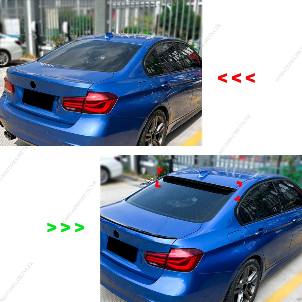 Dành Cho Xe BMW 3 Series F30 F31 2013 2014 2015 2016 2017 2018 Air Deflector Chỉnh Boot Môi Cửa Sổ Phía Sau Mái Cánh lướt gió Sửa Đổi Cánh