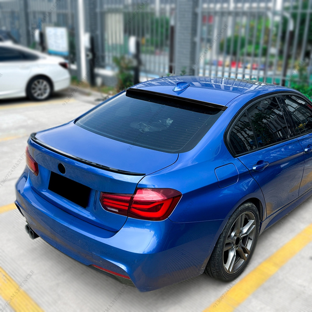 Dành Cho Xe BMW 3 Series F30 F31 2013 2014 2015 2016 2017 2018 Air Deflector Chỉnh Boot Môi Cửa Sổ Phía Sau Mái Cánh lướt gió Sửa Đổi Cánh