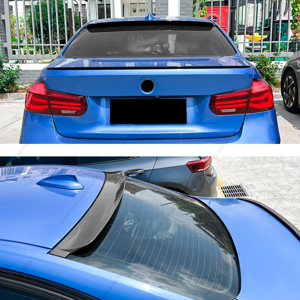Dành Cho Xe BMW 3 Series F30 F31 2013 2014 2015 2016 2017 2018 Air Deflector Chỉnh Boot Môi Cửa Sổ Phía Sau Mái Cánh lướt gió Sửa Đổi Cánh