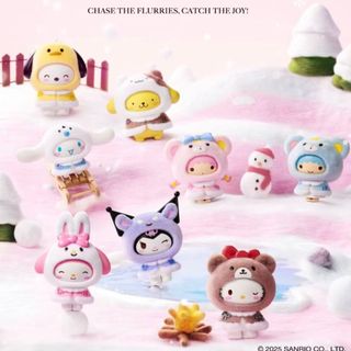 ZW [Chính hãng] MINISO Sanrio Áo choàng nhỏ thay đổi mặt dây chuyền đổ xô Dòng hộp bí ẩn Đồ chơi hợp thời trang Đồ chơi sưu tập