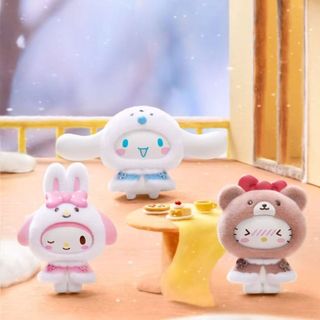 ZW [Chính hãng] MINISO Sanrio Áo choàng nhỏ thay đổi mặt dây chuyền đổ xô Dòng hộp bí ẩn Đồ chơi hợp thời trang Đồ chơi sưu tập