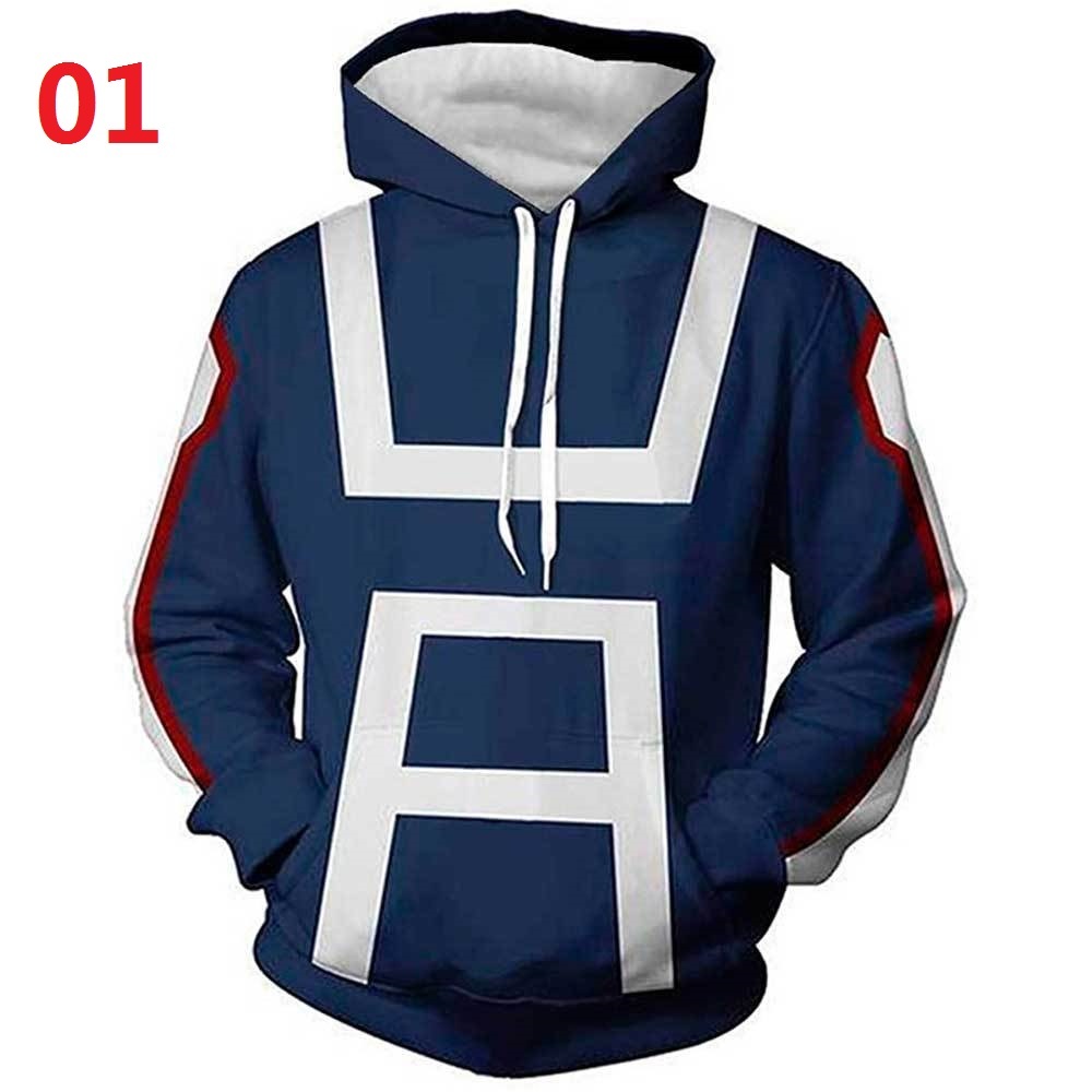 Áo hoodie Deku in kỹ thuật số cho người dùng unisex