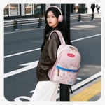 BAGSMART Unisex Ba lô cổ điển Túi sách đi học chống nước 14 – 15 Inch Ba lô đựng máy tính xách tay dành cho du lịch hàng ngày Trường đại học ngoài trời — ảnh 3