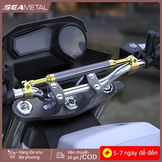 SEAMETAL 22mm Tay Lái Xe Máy Tay Cầm Tay Cầm Có Thể Điều Chỉnh Thanh Ngang Cân Bằng Chân Đế Vô Lăng Tăng Cường Thay Thế Mở Rộng