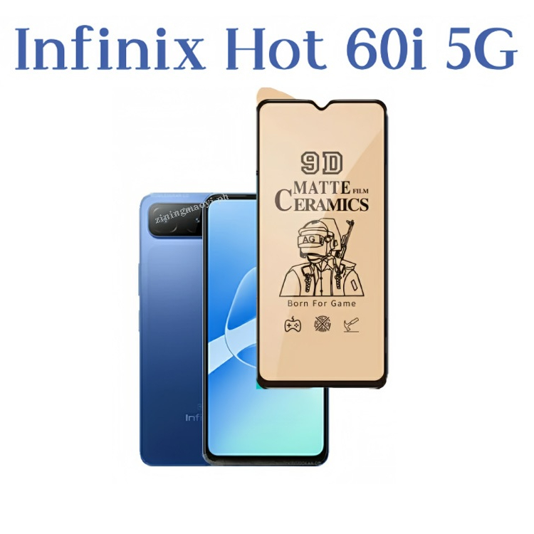 3in1 Infinix Hot 60i 5G Màng Gốm Cho Hot 60 60i 4G Hot 50i Hot 50 4G 60pro Bảo Vệ Màn Hình Kính Bảo Vệ Phim Và Phim Ống Kính Và Phim Mặt Sau