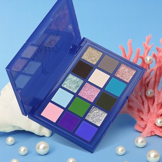 Bảng mắt UCANBE Nàng Tiên Cá – 15 màu xanh dương duochrome lấp lánh, lâu trôi, đẹp cho sân khấu & fantasy
