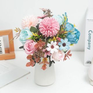 Hoa Giả Trang Trí Bó Hồng Mẫu Đơn Lụa Cao Cấp Để Bàn Đẹp Decor Nhà Cửa Phòng Khách Tiệc Cưới Sang Trọng Cành Cẩm Tú Cầu Thẩm Mỹ Phụ Kiện Chụp Ảnh Vintage Đám Hỏi Lễ Tết DIY Sắp Xếp Nội Thất Hiện Đại Đa Năng Bền Màu Tự Nhiên Shop Xu Hướng Mới