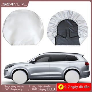 SEAMETAL Dự Phòng Lốp Xe Ô Tô Chống Thấm Nước Bảo Vệ Bánh Xe Chống Nắng Mưa Tuyết Bảo Vệ Bánh Xe Ô Tô Vỏ Bảo Vệ Lốp