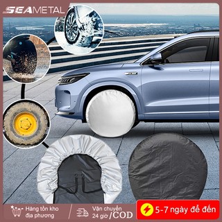 SEAMETAL Dự Phòng Lốp Xe Ô Tô Chống Thấm Nước Bảo Vệ Bánh Xe Chống Nắng Mưa Tuyết Bảo Vệ Bánh Xe Ô Tô Vỏ Bảo Vệ Lốp
