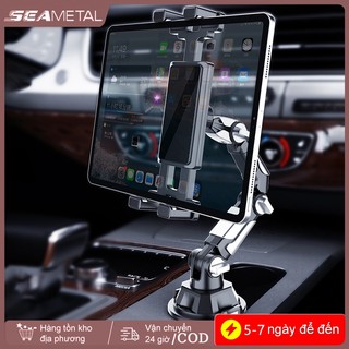 Giá đỡ cốc máy tính bảng trên ô tô SEAMETALLIUM 360° Xoay cánh tay có thể điều chỉnh Giá đỡ máy tính bảng xe tải đa năng