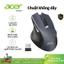 Acer Chuột không dây, 6 nút im lặng 2.4G có đầu thu Mini USB cài đặt 3 cấp độ DPI 1600DPI Áp dụng tương thích cho PC / Mac / Linux